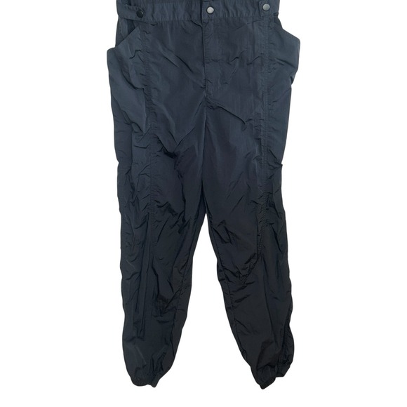 Air Jordan Parachute Jumpsuit‎ Small Black Utility Streetwear Tapered Pockets - Picture 5 of 10